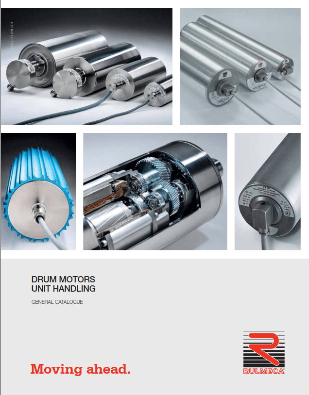 Catalog for unit handling Drum Motors RULMECA eng